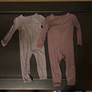Kyte BABY Brown and Gray Bodysuits for Cozy Comfort